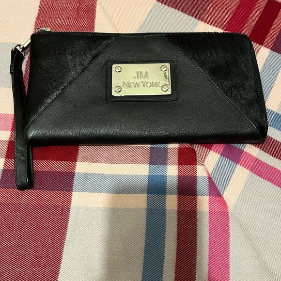 JM New York Black Wallet - Picture 1 of 12